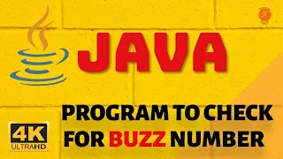 Java Program to Check for Buzz number BUZZ NUMBER