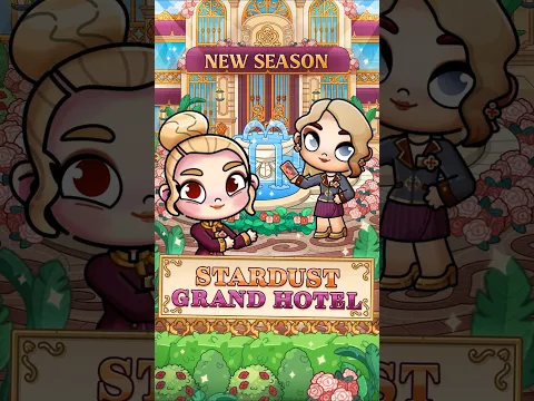 This is your official invite to the #avatarworld  Stardust GRAND HOTEL! 🛎️🏨 COMING SOON ✨ #pazu