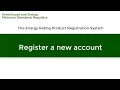 Register a New Account