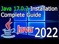 How to Install Java 17 0 2 on Windows 2022 Update JAVA - HOME JDK installation Complete Guide
