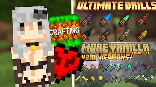 Puse MODS en mi Survival Hardcore de Crafting And Building