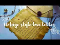 Download Lagu Vintage Style Love Letter | Tutorial | Love letter for him/her | Nidhi's Crafeteria
