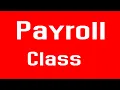 7 02 Payroll Class Starting Out With Java