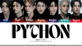 GOT7 - PYTHON Color Coded
