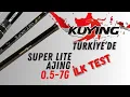 KUYING Türkiye'de: Super Lite Ajing 7g İlk Test
