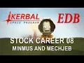 Kerbal Space Program 1 4 Tutorial Career 08 - Minmus and MechJeb