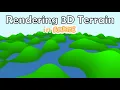 How to Render 3D Terrain in Scratch Perlin Noise Generation E2