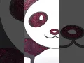cute Panda animal free coloring page