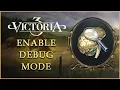 VIC3 Modding How to enable Debug Mode