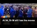 Download Lagu At 94, Dr M still has the moves