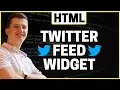 Download Lagu How To Add Twitter Feed To HTML Website