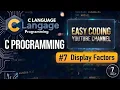 Display factors of number using c language