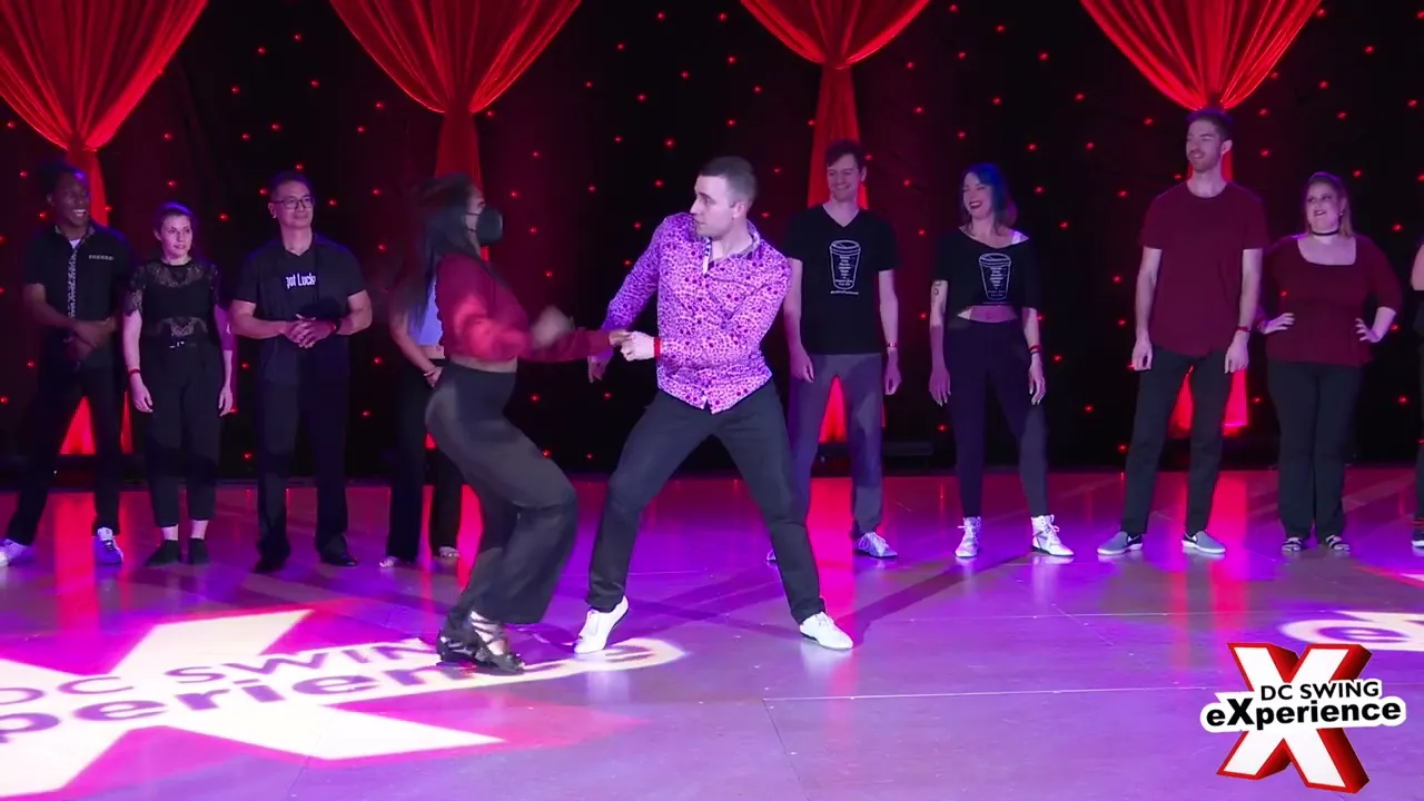 DCSX 2022 All Star Strictly Swing Kyle FitzGerald & Erica Smith