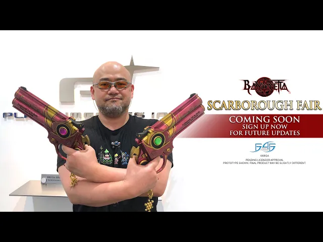Bayonetta – Scarborough Fair Prop Replica Coming Soon