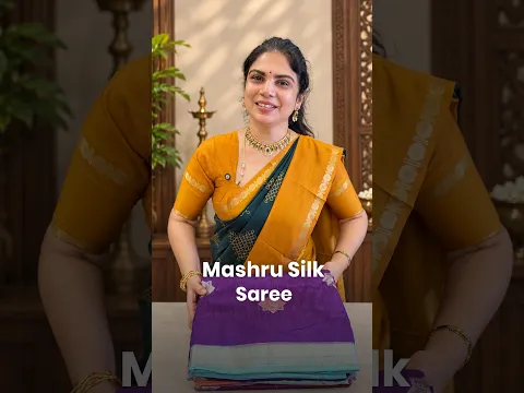 Mashru Silk Saree | templedesigner.com