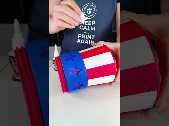 Uncle Sam Hat Container & PiggyBank, 4th July / Independence Day (2 versions) video thumbnail
