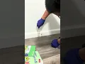 Painting some spots on the drywall