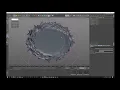 Cinema 4d r20 Reaction Diffusion with fallof