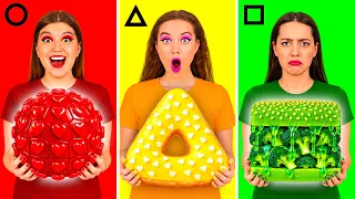 Desafío Formas Geométricas Alimentos | Ideas Inteligentes Para La Alimentación de DaRaDa Challenge