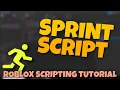 How To Create a Shift to Sprint Script in Roblox