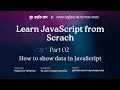 JavaScript Bangla Tutorial How to Show Data in JavaScript 4 Simple Ways to Print data in JS