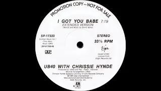 ub40 with chrissie hynde i got you babe extended version 