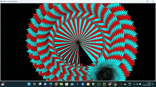 Python Graphics Design using Turtle Amazing Rotating