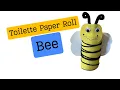 Toilet Paper Roll Bumblebee The Buzz of DIY Crafts