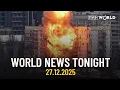 Heavy Russian attacks set the stage for Zelenskyy–Trump talks | World News Tonight