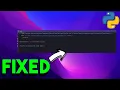 How to fix syntax error in Python TIPS TRICKS 2023