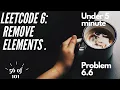 Remove element Leetcode - Easy