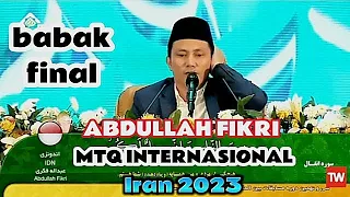 Download Terbaru!!! Qori Abdullah Fikri,juara 3 terbaik dari 38 negara,MTQ tingkat internasional Iran 2023 MP3