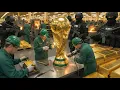 Lagu Inside the $20M Gold Icon: How the FIFA World Cup 2026 Trophy is Precisely Cast (Full Process)