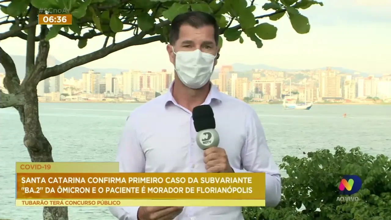 SC confirma primeiro caso da subvariante "BA.2" da Ômicron e o paciente é morador de Florianópolis