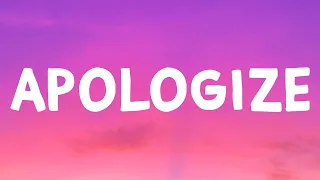 Timbaland Apologize Lyrics Feat OneRepublic 