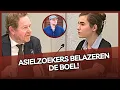 Lidewij de Vos confronteert minister met asielzoekers die de boel belazeren! 