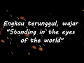 Download Lagu Ella - Standing In The Eyes Of The World (Lyrics)