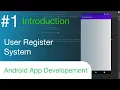 User Registration System Android app development using kotlin Android app development tutorial