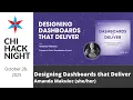 Designing Dashboards that Deliver