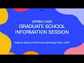 Spring 2026 STP Graduate Program Information Session