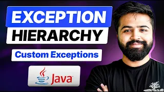 Exception Hierarchy Deep Dive throw vs throws Custom Exceptions Java Full Course
