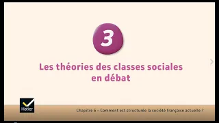 SES cours de Tle : les théories des classes sociales en débat