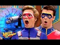 Henry and Captain Man DESTROY Schwoz s Invention Scream Machine Full Scene Henry Danger