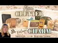 From Clutter to Vintage Charm - Transforming Goodwill Finds into Beautiful Storage for your Home