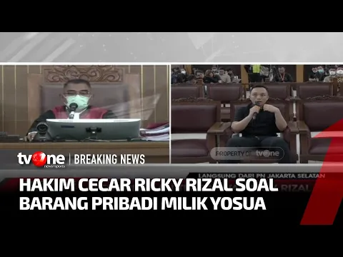Penjelasan Ricky Rizal terkait Ponsel dan Barang Milik Brigadir J