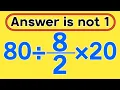 80 20 Is your math brain ready for this challenge Simplify algebraic expression