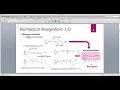 Java for Scientific Computing Numerical Integration -