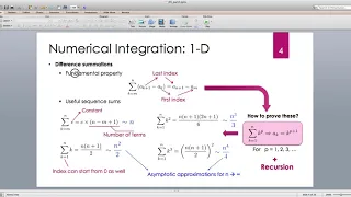 Java for Scientific Computing Numerical Integration -