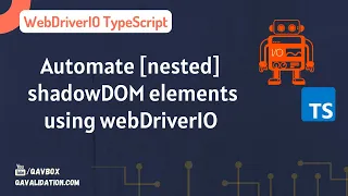 Handle nested nested shadowDOM elements using WebdriverIO