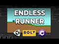 Endless Runner and Levels in Unity Tutorial for both C and Bolt Visual Scripting